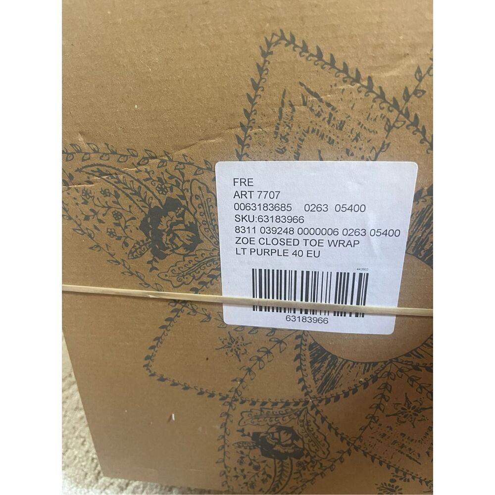 NIB Free People Zoe Closed Toe Wrap Platforms - Picture 8 of 8